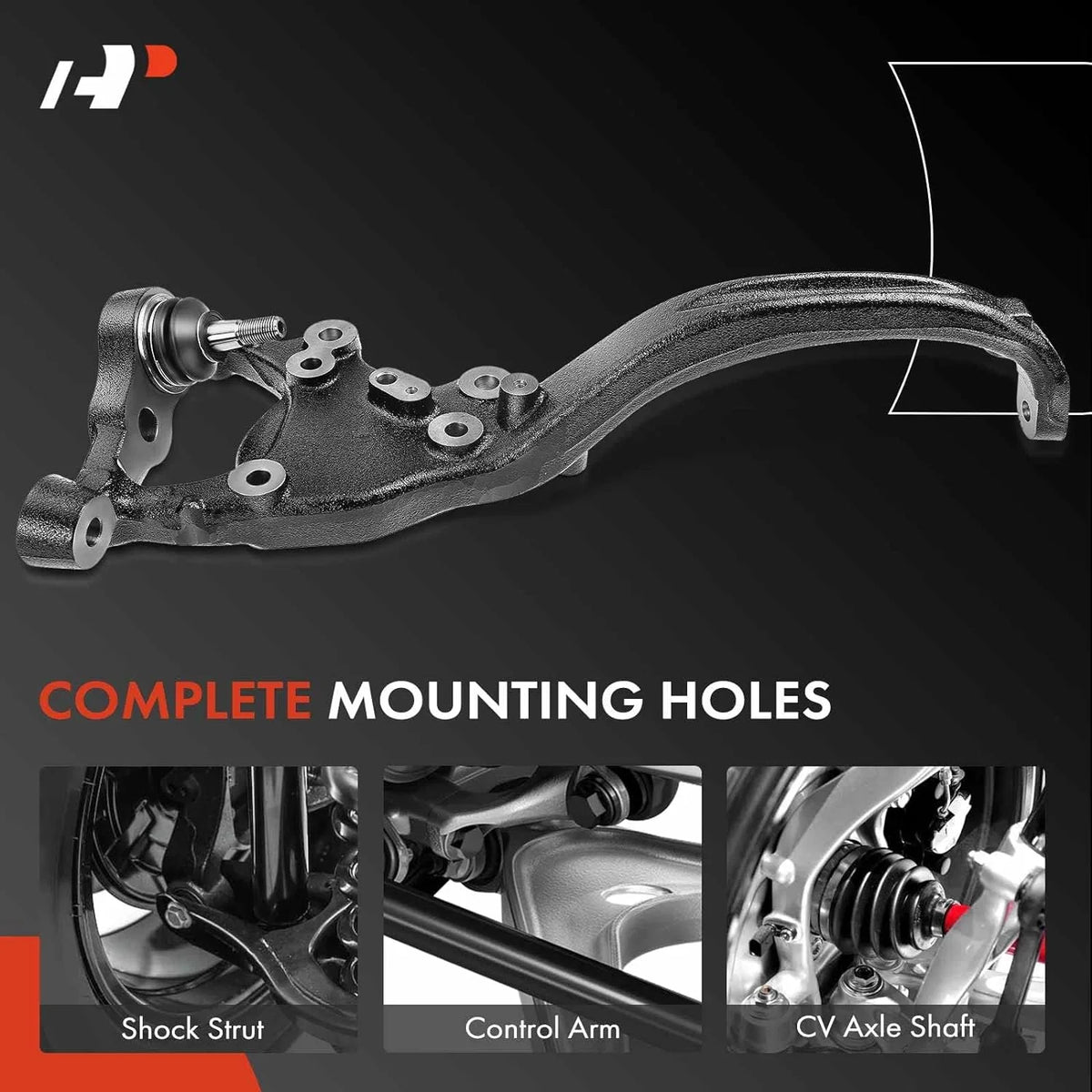 Front Left Suspension Steering Knuckle G86854