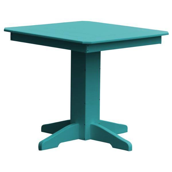 Recycled Plastic Square Dining Table J998
