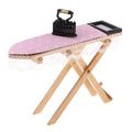Vintage Dollhouse Miniature Wooden Ironing Board Table P4300