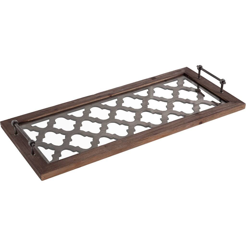 Brown Wood Tray K19288