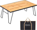 Folding Bamboo Picnic Table with Carry Bag G101380