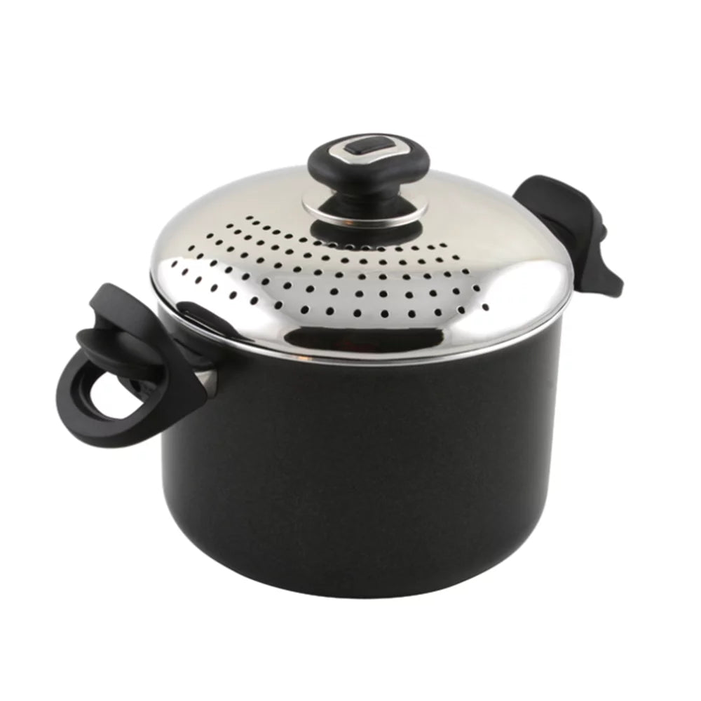 Onyx 4.2-qt Aluminum Non-Stick Deep Stock Pot L61455