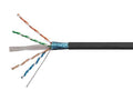1000ft 23AWG Cat6 STP Solid Bare Copper Ethernet Cable O56013