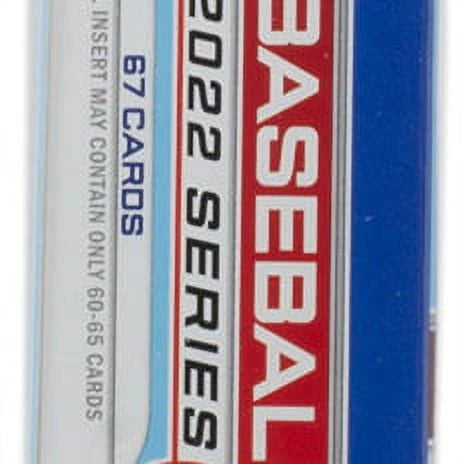 2022 Series 1 Baseball Trading Card Hanger Box 67 Cards F34653