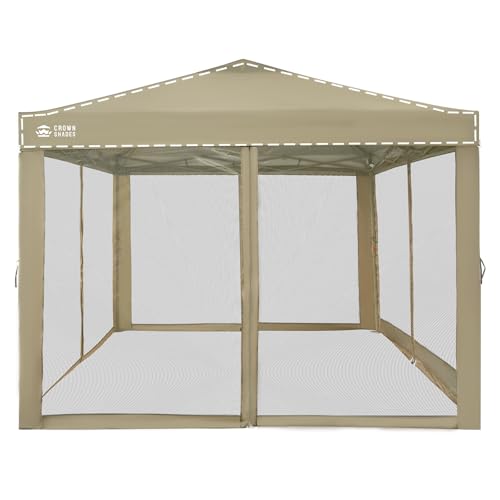 10 x 10 Pop Up Canopy Mosquito Net Sidewall with Zipper 4 Packs Blue N3945