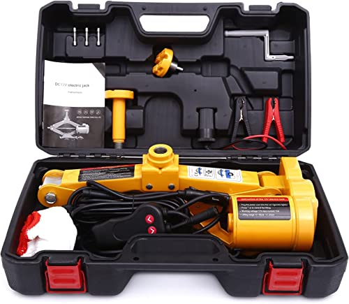 3 Ton 12V Electric Car Jack with Carrying Case S9308