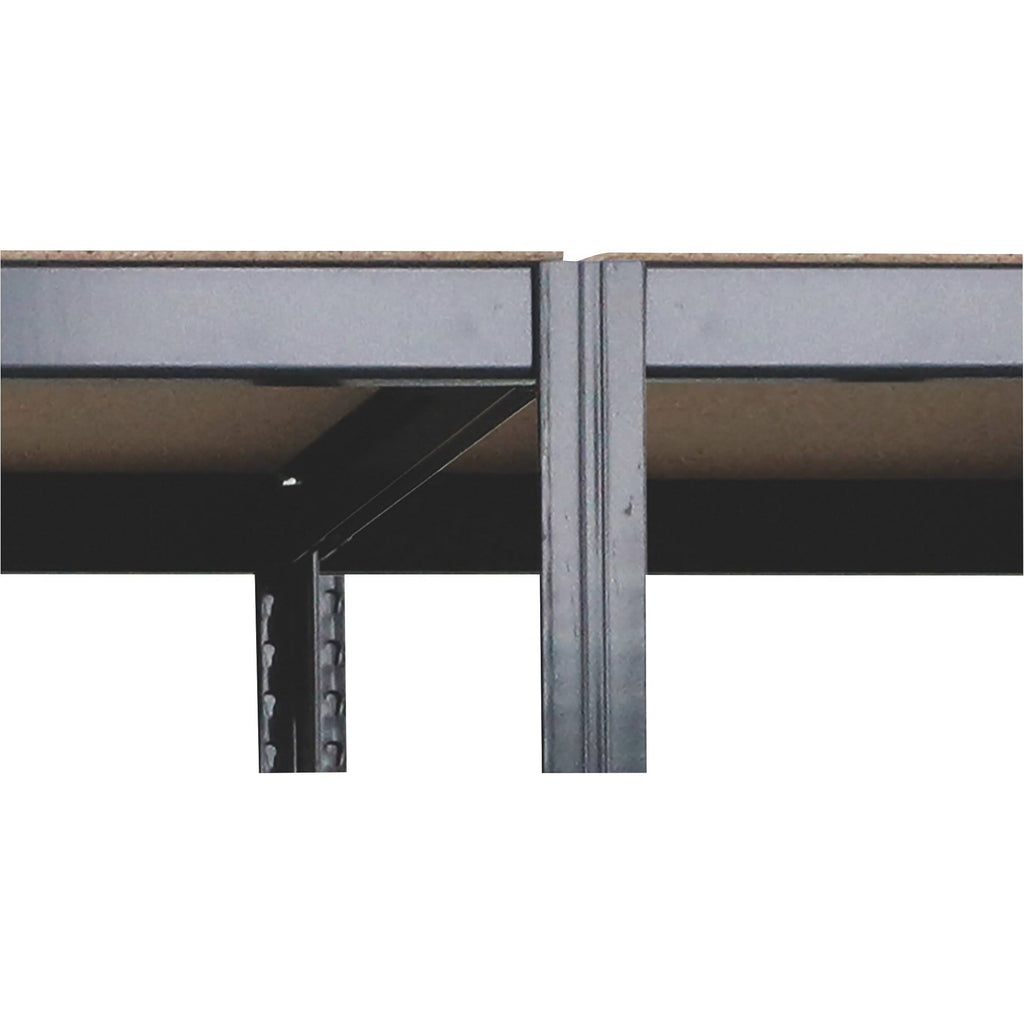 Industrial Shelving 4 Shelf Racks 71Inch W x 24inch D 1200-lb. Capacity per Shelf D1648